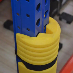  Plastic Pallet Racking Column Guard Post Protection PE PVC Warehouse Storage Rack Upright Protector