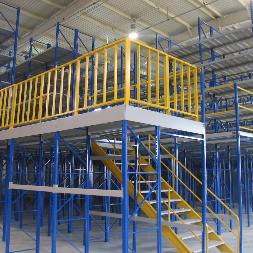 Custom Size Mezzanine Rack Substantial Steel Platform Good Quality ...