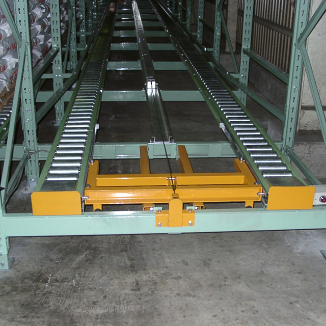 Long Service Life Push Back Racking Industrial Adjustable Metal Racks ...